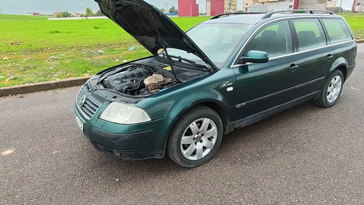 سيارة للبيع من نوع vw Passat B5  موديل 2002 دوانة 2010 ثمن 68000 درهم