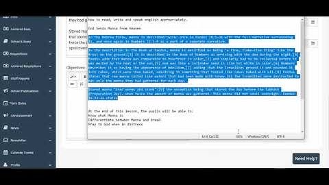 Quick School Manager e-Learning module demo