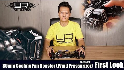 Yeah Racing Wind Pressurizer Aluminum 30mm RC Cooling Fan Booster First Look