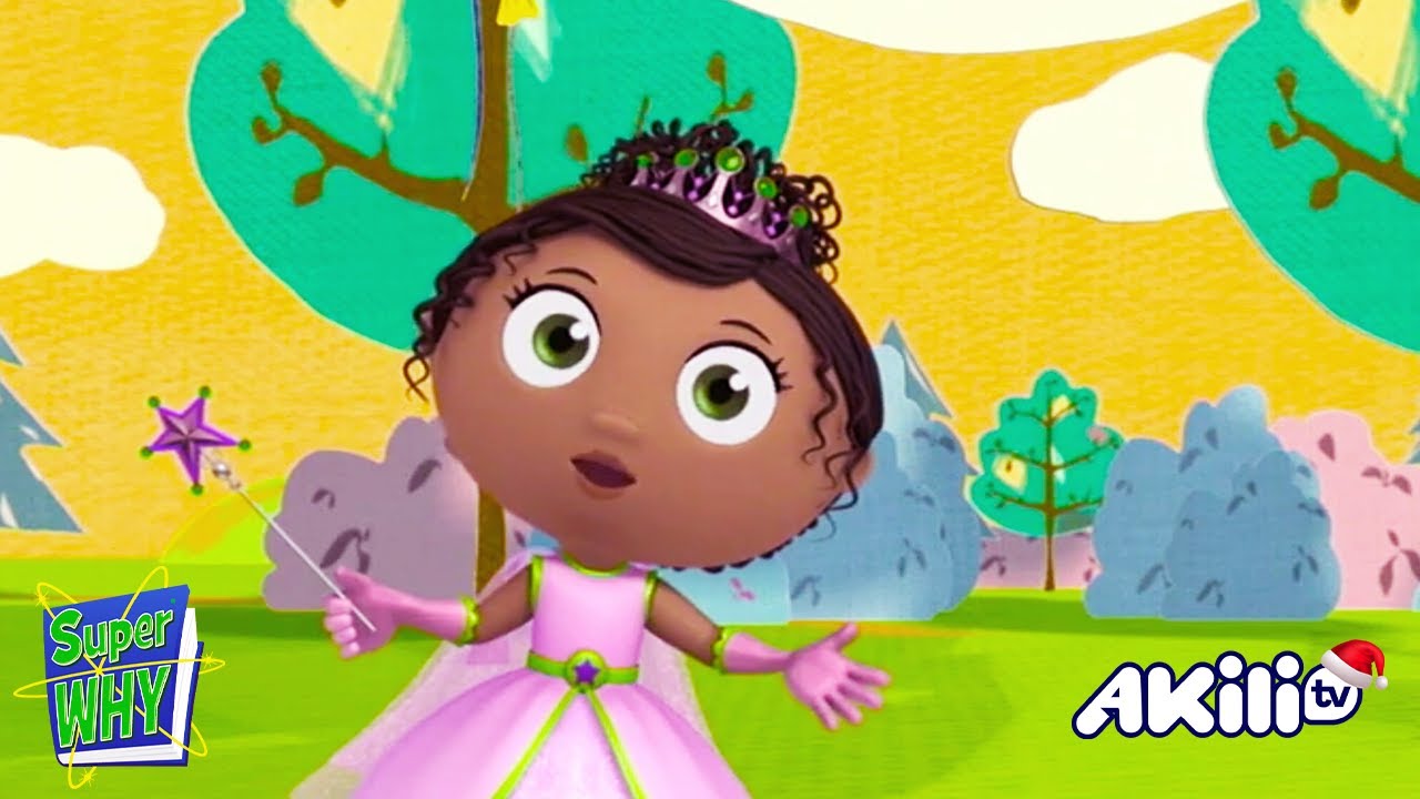 Super Why | Whyatt's Baby Sister Speaks | Akili TV - YouTube