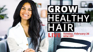 How to Grow HEALTHY HAIR on a Whole Food, PlantBased Diet