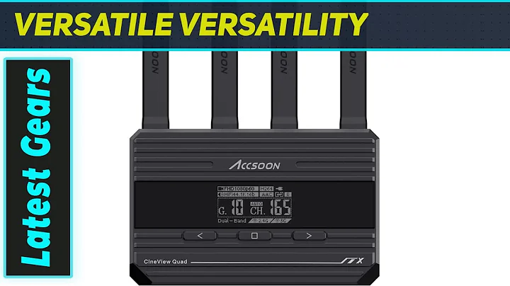 Accsoon CineView Quad: Wireless Video Transmission Masterpiece!