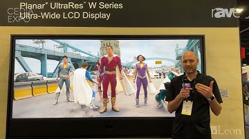 CEDIA Expo 2023: Planar Launches UltraRes W 105" 5K 21:9 Ultra-Wide LCD Display