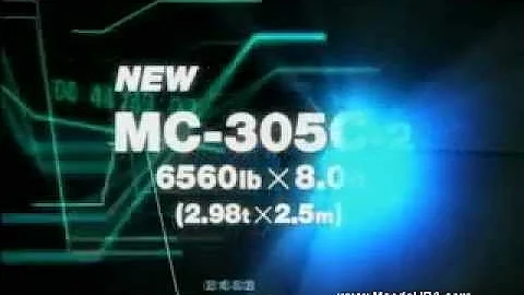 Maeda USA's MC-305C-2 Mini Crawler Crane