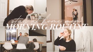 5AM MORNING ROUTINE AS A STAY AT HOME MOM // productive but realistic morning habits