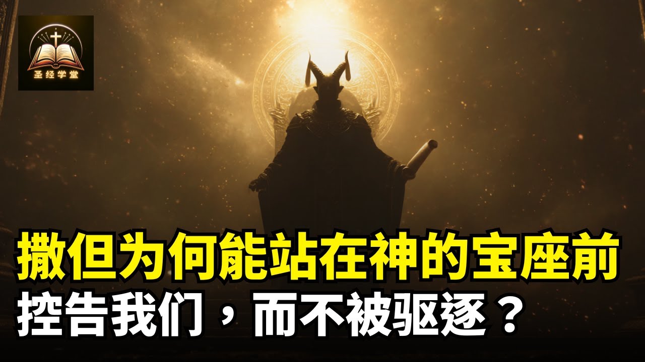 撒旦为何能接近神的宝座，并控告我们？而且还不被驱逐？