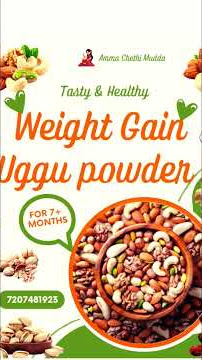 Weightgain Uggu powder #support #cooking #food #explore #festival #health #healthyfood