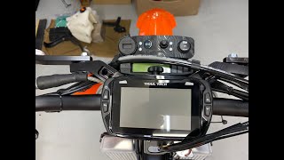 KTM 2022 350 EXCF Light ADV Build Progress.  Wiring tips, Trail Tech and Moto Minded Goodies
