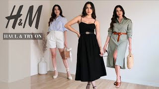 H&amp;M SPRING 2022 | TRY-ON HAUL || Mariana Pineda