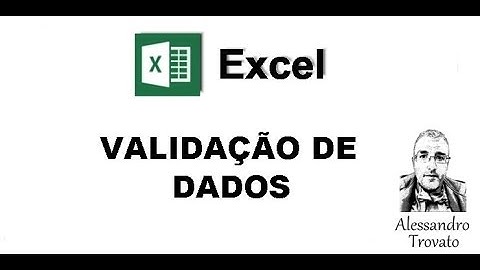 Excel - Validação de Dados