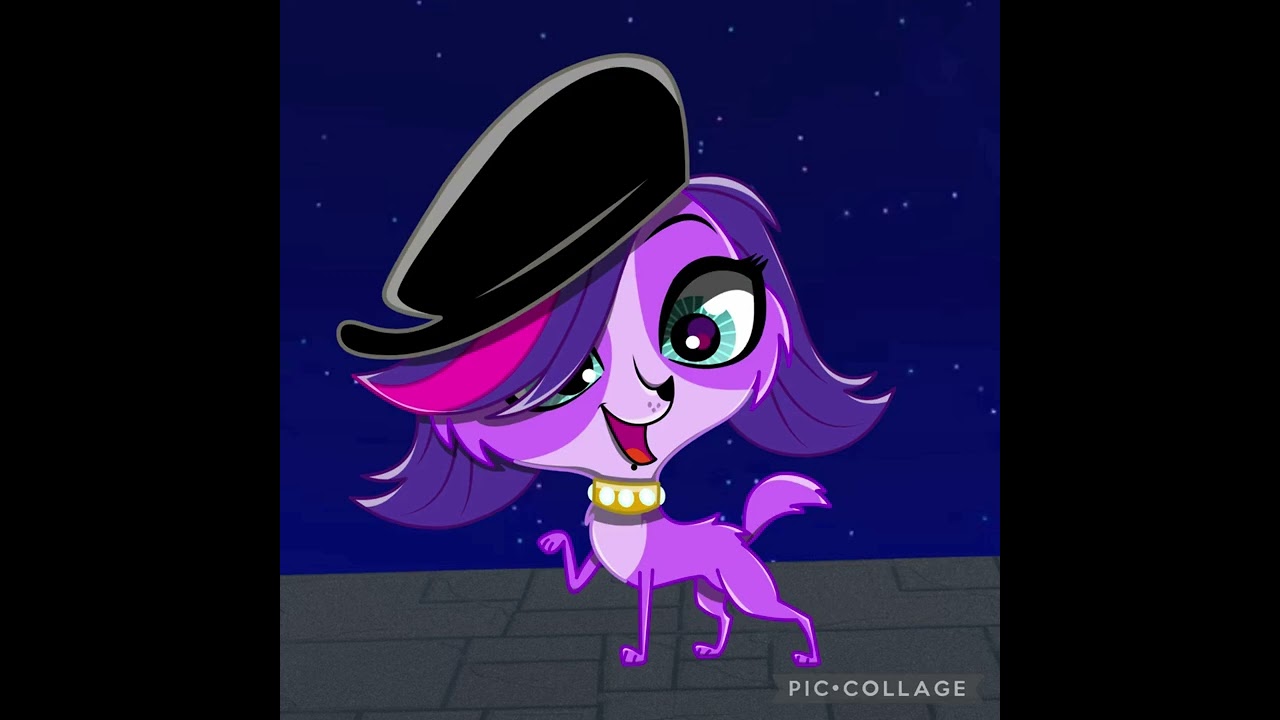 Littlest Pet Shop Zoe Trent is at The Blue Starry Sky While Sesame