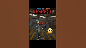 Old player Respect Me 🥺💔                    #shorts #freefire #respect