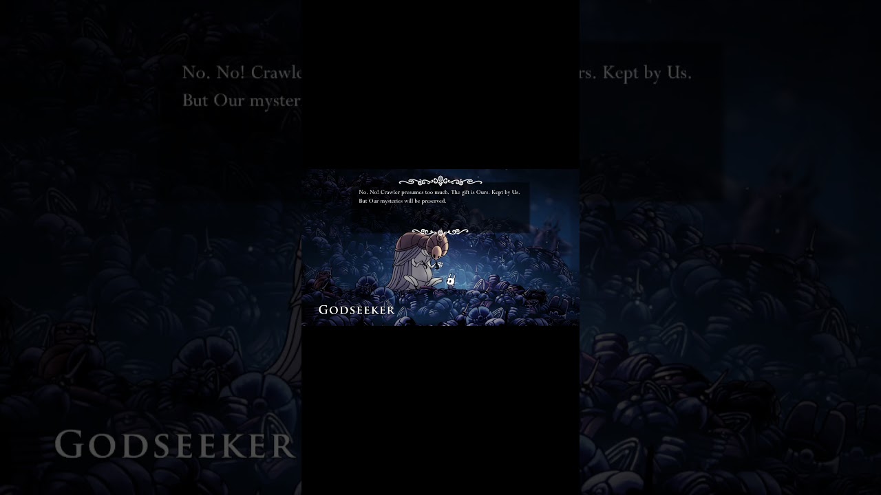 Godseeker Delicate Flower - Hollow Knight. 