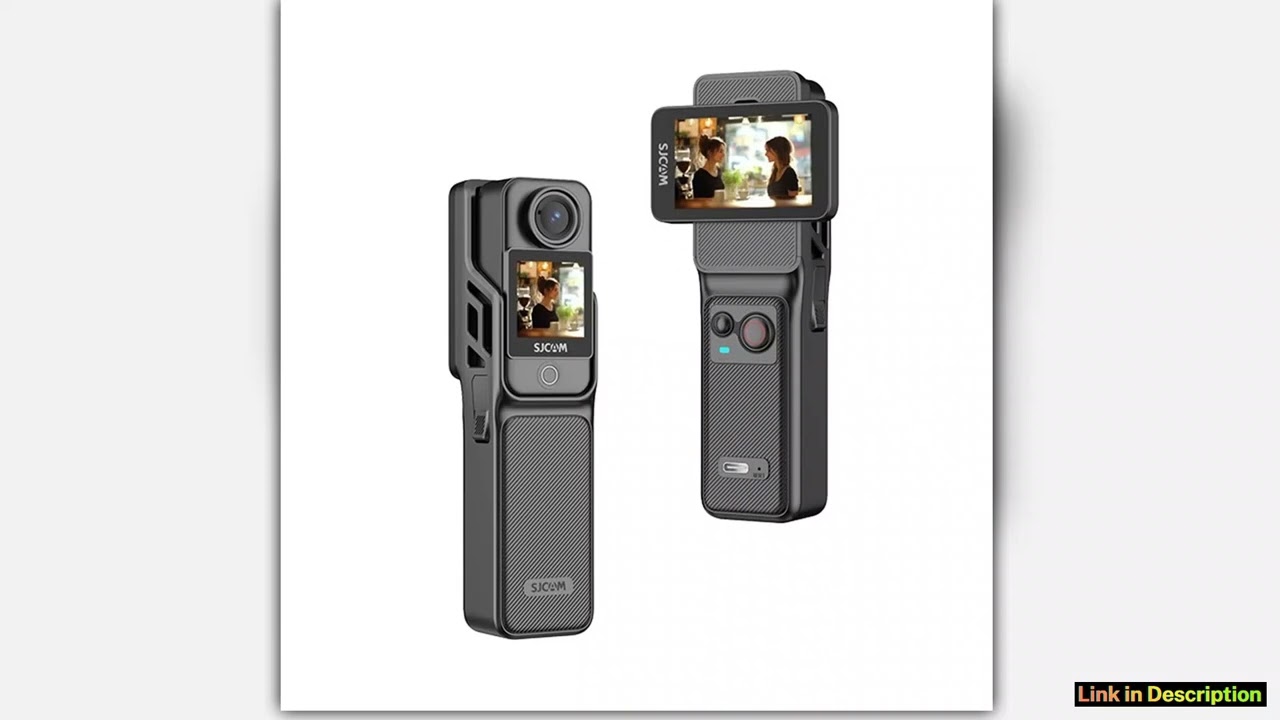 SJCAM C400 4K Detachable Action Camera with Wireless Handheld Controller 229 Rotatable Touch Screen