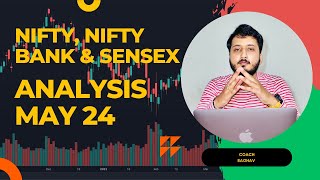 Nifty Prediction and Bank Nifty Analysis for Tuesday | 24 May 2023 | Bank NIFTY Tomorrow