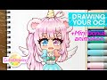 Drawing your OC! ; Gachalife character you requested #26 + mini bonus animation