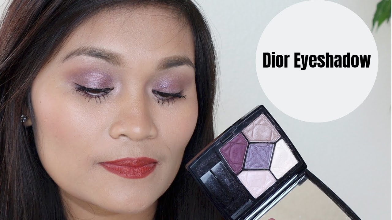 dior purple eyeshadow palette