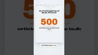 SEOWriting.ai vs Writesonic vs Autoblogging for Bulk Articles (Best AI Writer 2025) #Shorts