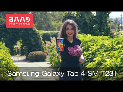 Видео обзор планшета Samsung Galaxy Tab 4 SM T231