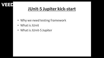 JUnit 5 Jupiter basic quick start