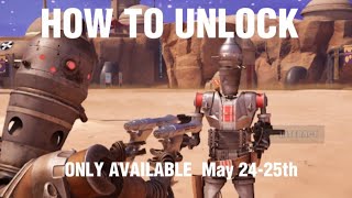 How To Unlock The IG-11 Mythic In Fortnite Droid Tycoon