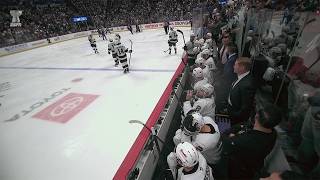 Quinton Byfield Penalty Shot, Fan Breaks Glass