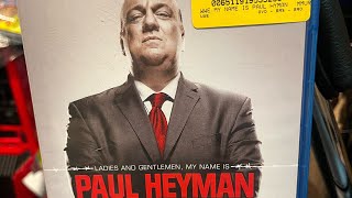 Ladies and gentlemen my name is Paul heyman Blu-ray review