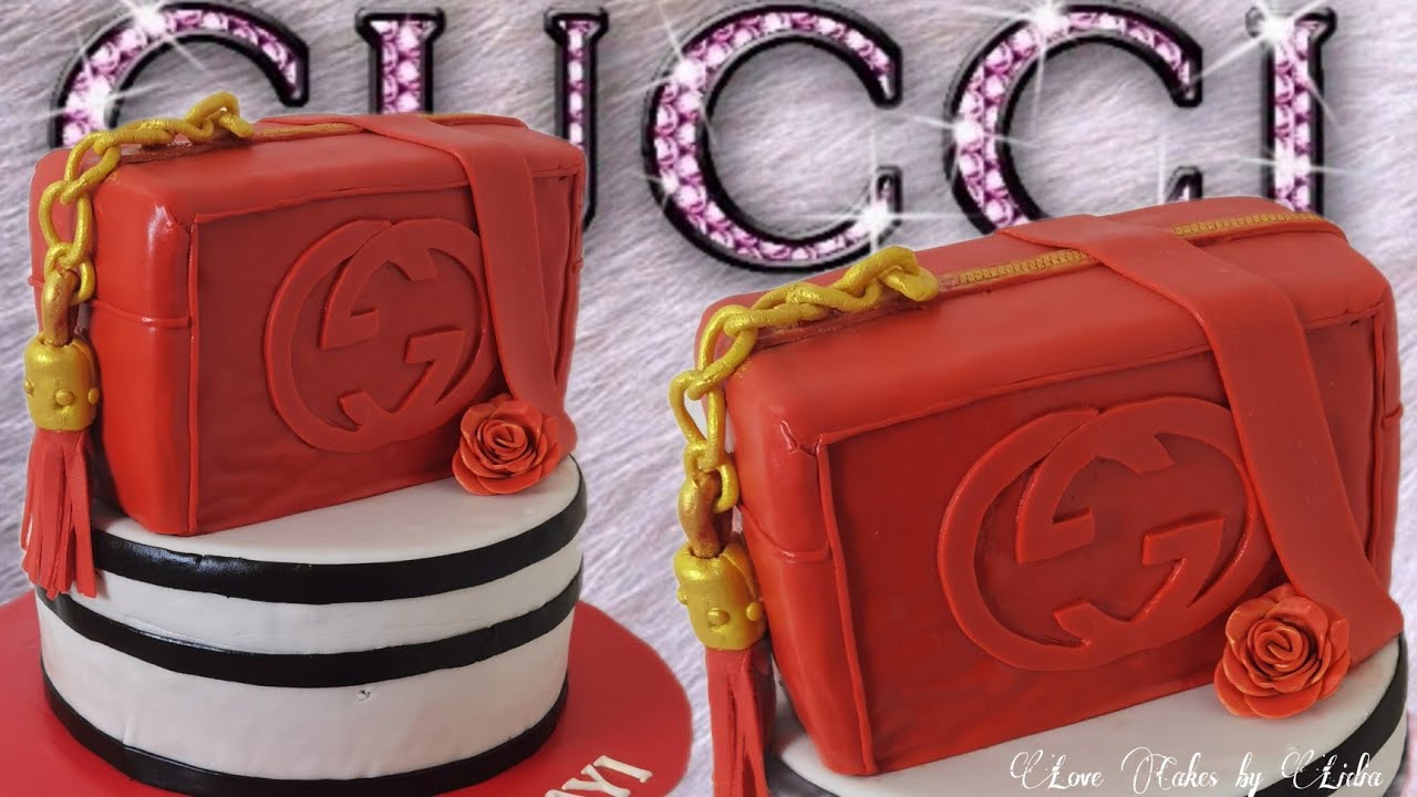 Como Hacer un Pastel de Gucci. How to Make a Gucci Cake. 