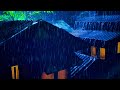 Heavy Rain in the Countryside 🌧️ Calming Frog and Cricket Sounds for Studying &amp; Working