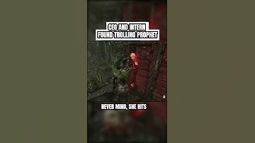 Ceo and intern found Trolling Prophet #dbd #dbdmoment #dbdclips #deadbydaylight