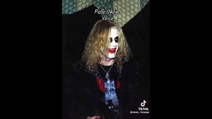 voz de pelle ohlin *dead* #tendencia #blackmetal #mayhem #pelleohlin #subscribe
