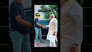 Hand shake with MODI ji😯 #ai #instagram #trending #aivideo #tech #modi #shorts