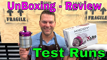XICOY X180 MICRO TURBINE - Unboxing, Test Run and Review - By Gaspar