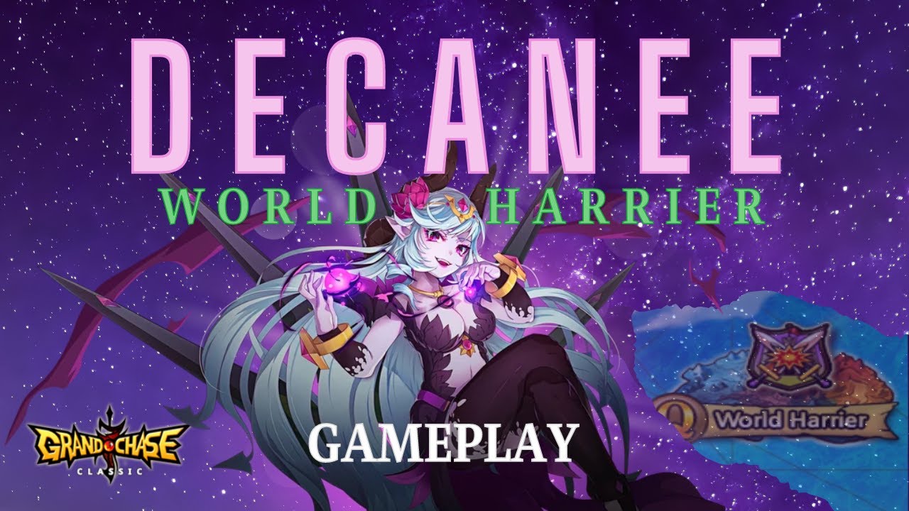 [ Grand Chase Classic ] - Decanee Gameplay - Part 7 - World Harrier ...