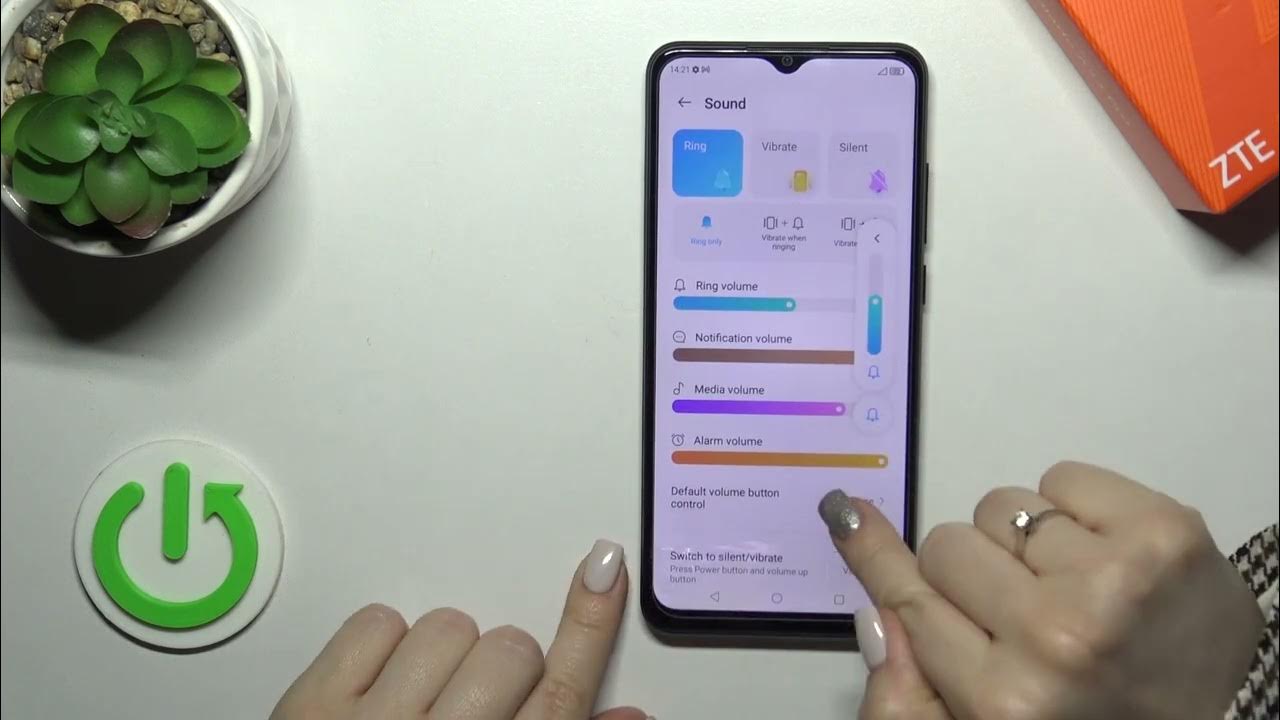 How to Unmute the Ringtone Volume on ZTE Blade A53 Pro Enable the