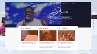 Responsive Church Website Design | Kairova Technologies Portfolio