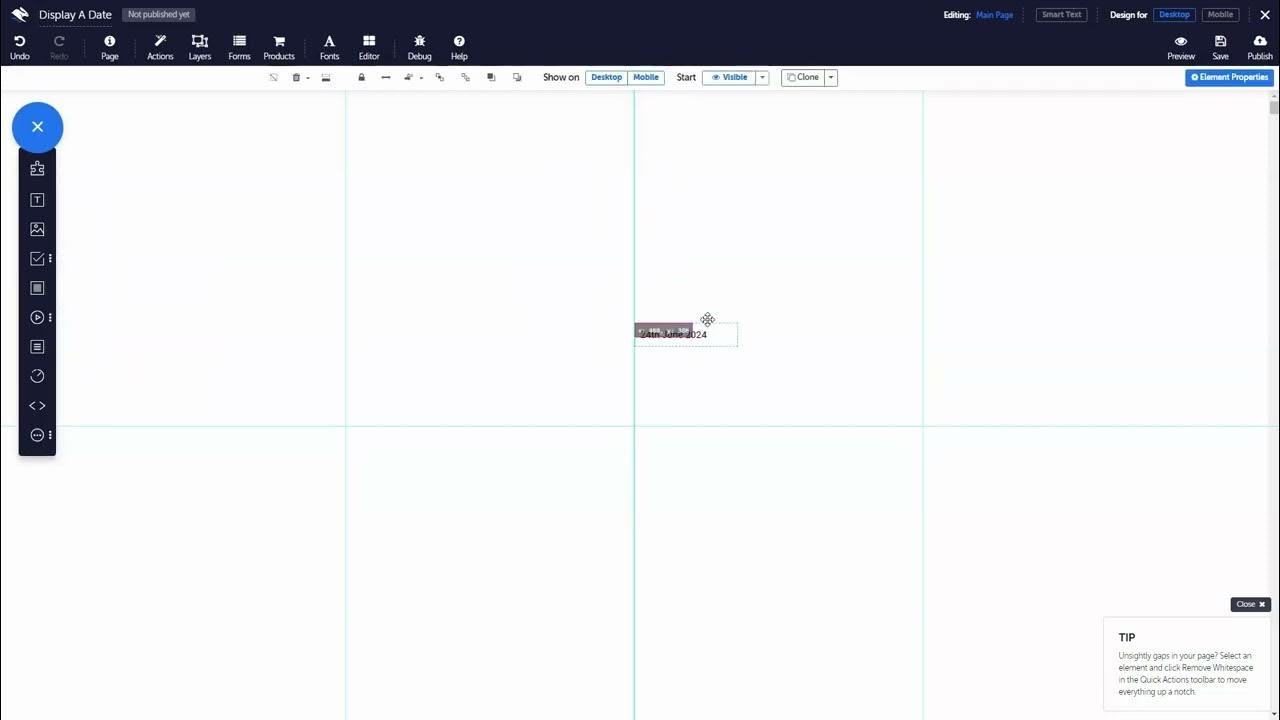 how-to-display-date-on-your-page-youtube