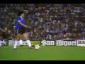 GOL de Maradona - Ramon Diaz (Argentina vs Valencia 1981) Amistoso [HQ]