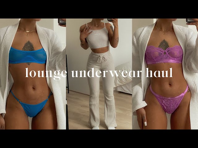 lounge underwear try on haul *summer 2020* 