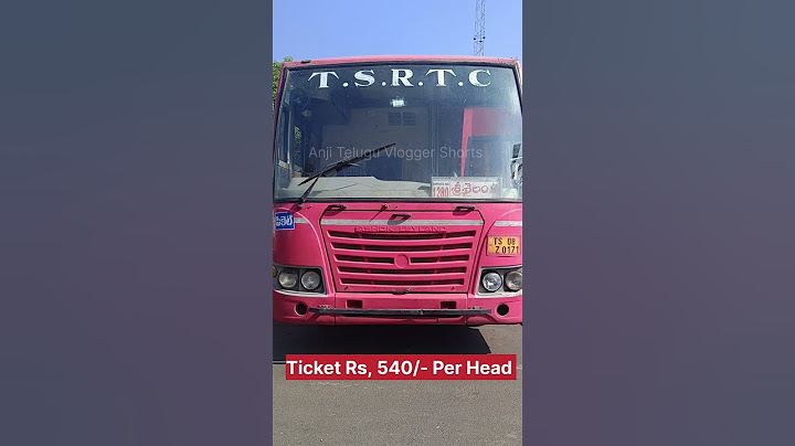 Hyderabad To Srisailam Bus #shorts #shortsfeed #ytshorts #buslover #bus