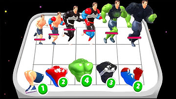 Merge Idle Fighting 3D : Merge Idle Run ⭐ Merge Simulator Battles