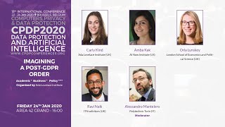 CPDP 2020: Imagining a post-GDPR order.