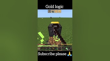 #minecraft#viral#treding#gold#logic#video#💀☠️