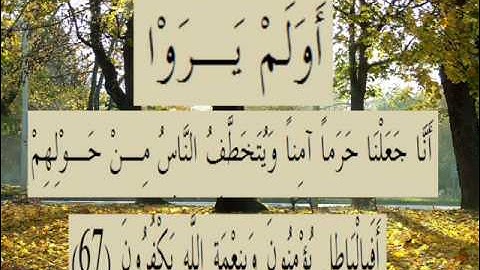 القران الكريم سورة العنكبوت الأية 67.wmv