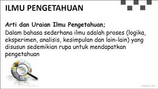PENGANTAR FILSAFAT ILMU Bagian 2