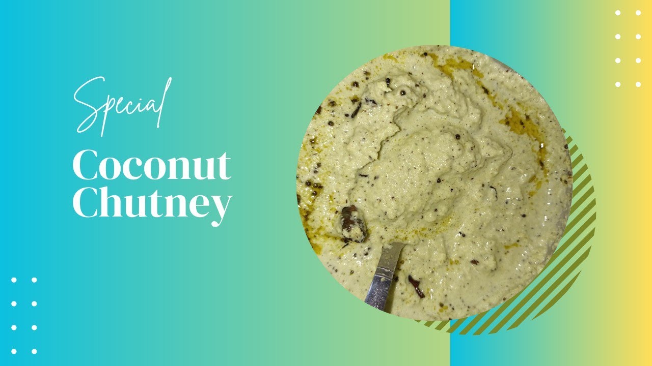 Coconut Chutney😋 Idli Dosa Chutney Coconut Chutney Recipe Nidhi