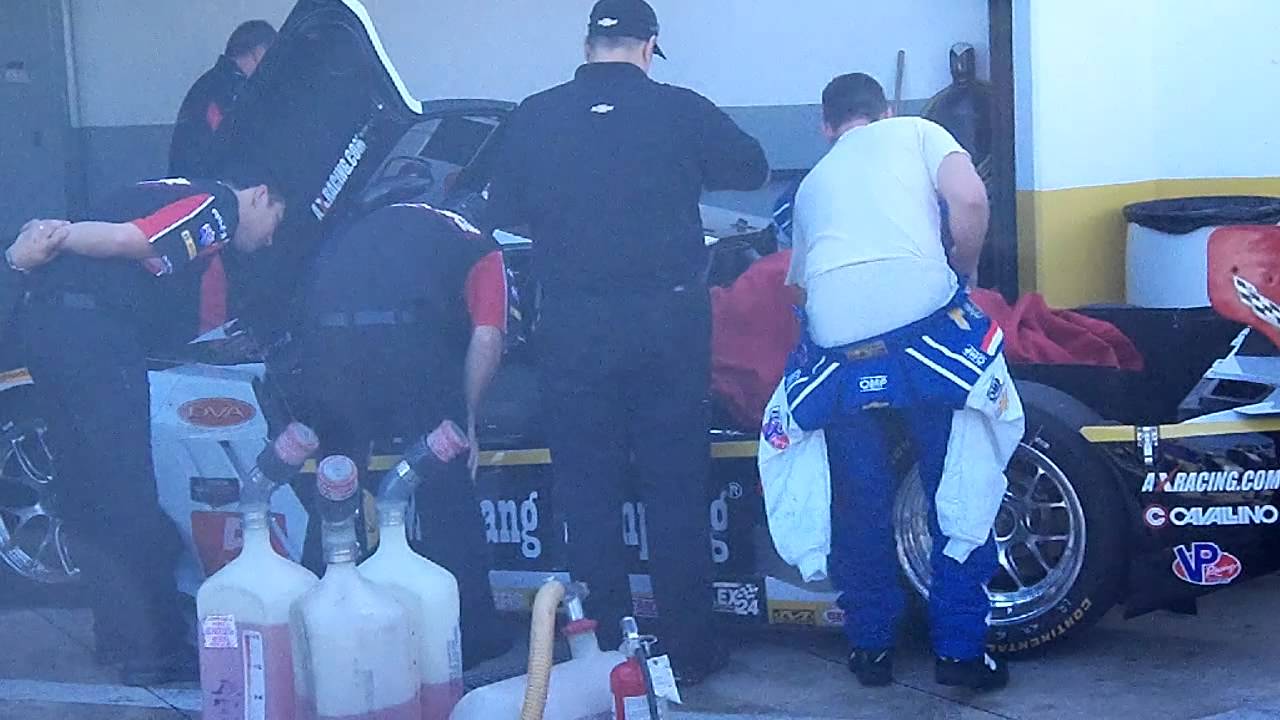 Action Express Racing warms up prior to the Rolex 24 at Daytona