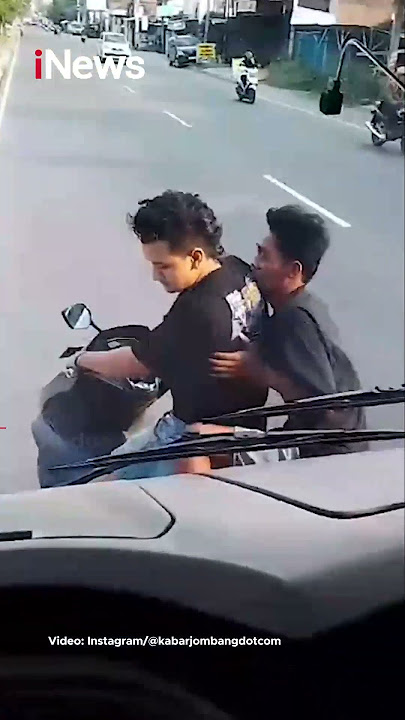 Sok Jagoan Hadang Bus, Dua Pemuda di Jombang Habis Diamuk Penumpang