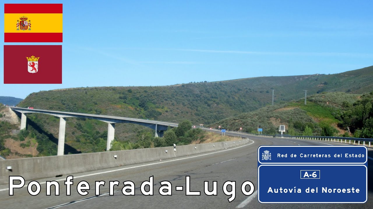 Spain: A-6 Ponferrada - Lugo