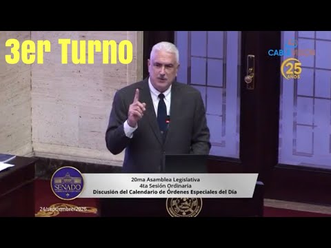 [SEPTEMBER 24, 2026] Thomas Rivera Schatz | 20th Legislative Assembly - 4th Ordinary Session. 3rd...